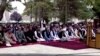 Ооганстанда Президенттик сарайда окулган айт намазы маалында Кабулдун чок ортосуна ракеталык аткылоо болду. 20-июль, 2021-жыл. 