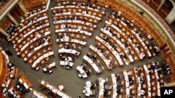 Швейцария парламенти.