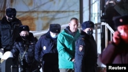 Навальный Химкидеги соттон кийин. 18-январь 2021-жыл