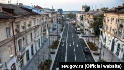 Вулиця Велика Морська після реконструкції. Фото із сайту окупаційної влади Криму