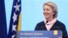 Predsjednica Evropske komisije Ursula von der Leyen tokom posjete Bosne i Hercegovini, 30. septembra 2021.