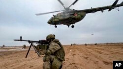 Орусия менен Беларустун аскердик күчтөрүнүн машыгуусу, 19-февраль 2022-жыл.