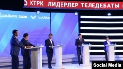 Теледебат учурунда. 28-сентябрь. 