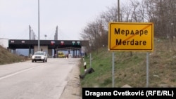 Prelaz Merdare između Srbije i Kosova, mart 2020.