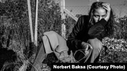A photo from Norbert Baksa's Der Migrant shoot