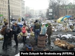 Parts of downtown Kyiv looked like a war zone when Vitali Klitschko took over as mayor. (file photo)
