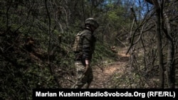 Українські військові на передових позиціях Донецької області (архівне фото)