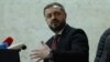 Armenia - Economy Minister Gevorg Papoyan speaks during a news conference in Yerevan, January 13, 2025.