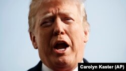 President Donald Trump says the United States will pull its troops out of Syria after "historic victories" over Islamic State. (file photo)