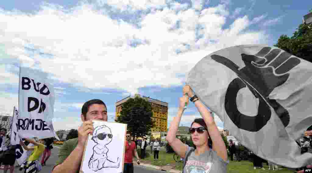 Sarajevo, 11. juni 2013. Foto: AFP / Elvis Barukčić