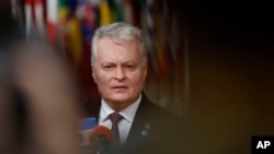 Președintele lituanian Gitanas Nauseda