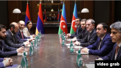 Ermənistan və Azərbaycan XİN rəhbərlərinin İstanbul görüşü.