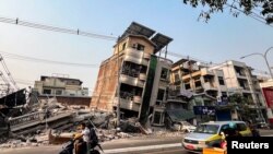 Urmările unui cutremur puternic din 28 februarie, în Mandalay, Myanmar, văzute pe 30 martie 2025.