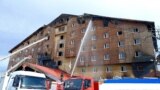 Hotel fire at Turkish ski resort