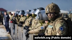 Snage EUFOR-a u BiH, arhivski snimak