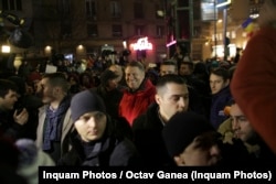 Presedintele Klaus Iohannis a participat la protestul împotriva OUG 13 priving gratierea și amnistia, duminica, 22 ianuarie 2017