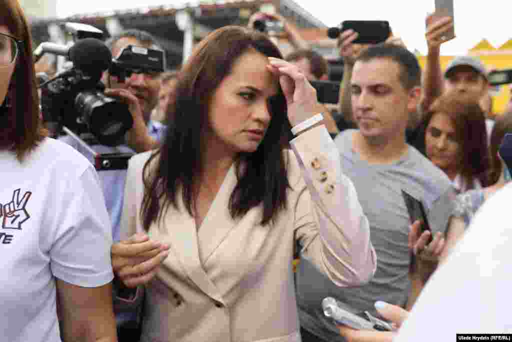 Яе паплечніца Вераніка Цапкала зьехала з краіны