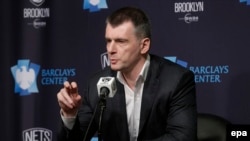 Russian billionaire Mikhail Prokhorov is the owner of the Brooklyn Nets NBA basketball team.