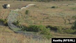 Труби, прокладені для перекачки води з Тайганського водосховища на потреби Сімферополя