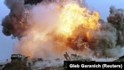Ракетна шахта у Первомайську Миколаївській області, знищена вибухівкою у вересні 1998 року