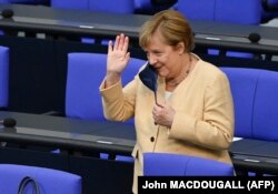 Ангела Меркель у Бундестазі. 7 вересня 2021 року