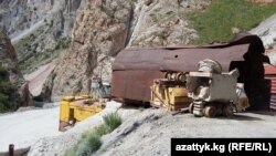 Казармандагы Макмал алтын кени. 