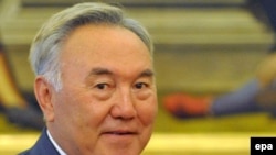 Kazakh President Nursultan Nazarbaev has led Kazakhstan since 1991.