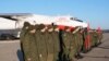 Група білоруських військових перед відправкою на збори в одному з центрів бойової підготовки в Росії, 18 жовтня 2024 року, ілюстративне фото