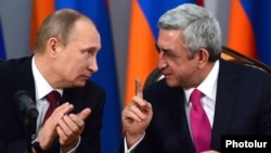 ՀՀ և ՌԴ նախագահների համատեղ ասուլիսը Երևանում, 2-ը դեկտեմբերի, 2016թ․