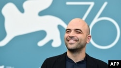 Роберто Савиано по време на представянето на сериала "Нула Нула Нула" на 76-ия филмов фестивал във Венеция на 5 септември 2019 г.