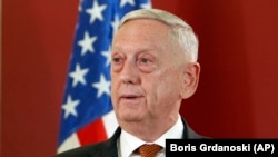 U.S. Defense Secretary Jim Mattis