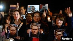 აქცია რუსეთის საელჩოსთან ნავალნის სიკვდილის შემდეგ, მალტა, 2024 წლის 19 თებერვალი 