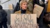 Протести проти сексуального насильства, Молодий театр, Київ, 10 лютого 2025
