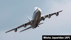 The Ilyushin Il-80 plane was designed to be used as an airborne command post. (file photo)