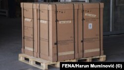 Kineski ventilatori na sarajevskom aerodromu, 30. april 2020. godine