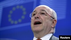 EU Competition Commissioner Joaquin Almunia (file photo)