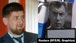 Ramzan Kadirov i Boris Njemcov