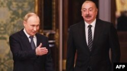 Путин жана Алиев. 