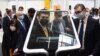 Aleksandar Vučić (desno) na otvaranju fabrike Continental Automotiv u Novom Sadu, 7. mart 2021. 