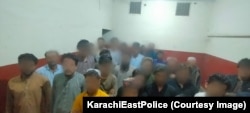 د کراچۍ پولیسو لخوا نیول شوي افغانان