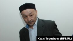 Кенжебек Абишев в зале суда в сентябре 2018 года, Алматы.