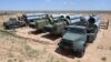 Российские зенитно-ракетные комплексы С-300. Учения на полигоне Ашулук под Астраханью. 19 июня 2019 г. Иллюстративное фото. 