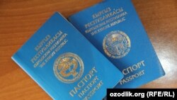 Кыргызский паспорт. 