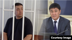 Мелис Аспеков, Дайырбек Орунбеков. Коллаж. 