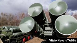 Raketni sistem S-400. Zabeležno u regionu ruskog Kaljiningrada, mart 2019