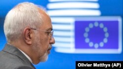 Iranski ministar spoljnih poslova Džavad Zarif na sastancima u Briselu povodom novonastale situacije vezane za nuklearni sporazum