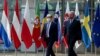 Kosovski premijer Hoti i predsednik Evropskog saveta Mišel u Briselu 25. juna