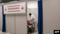Jedan od punktova za vakcinaciju u Srbiji 