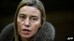 "The threat is not only the one we faced in Paris but is also spreading in many other parts of the world," EU foreign-policy chief Federica Mogherini said. "We need to share information more."