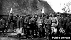 Командування польського кавалерійського полку під час польсько-радянської війни 1920 року